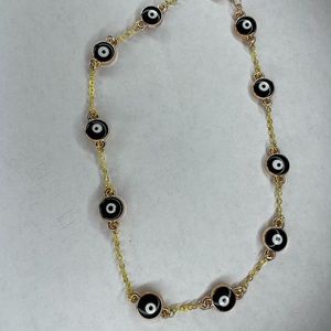 black evil eye choker